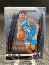 2024-25 Panini Prizm Basketball #247 KJ Simpson Jr RC Hornets