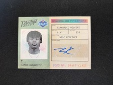 2020 Prestige Tamaurice “Tee” Higgins NFL Passport Rookie Auto #PA-TH Bengals