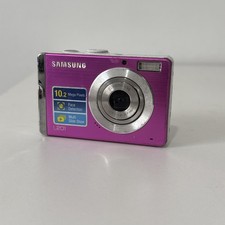 Samsung L201 10.2 Mega Pixels Digital Camera - Pink FOR PARTS