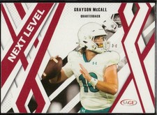 Grayson McCall 2024 SAGE HIT #100 Red Coastal Carolina Chanticleers