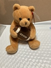 TY BEANIE BABIES BLITZ THE FOOTBALL BEAR