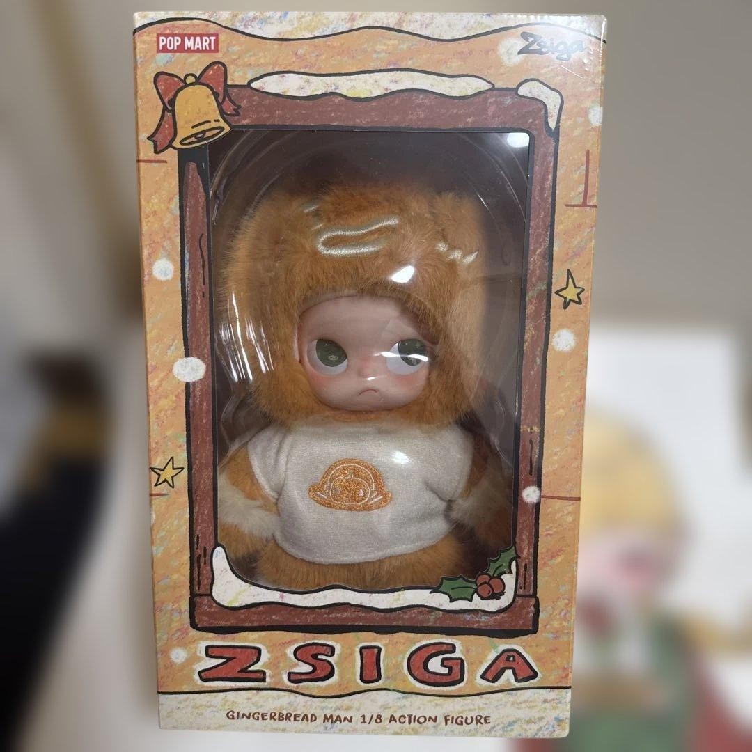 POP MART Zsiga Gingerbread Man 1/8 Action Figure from Japan F/S