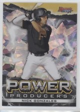 2020 Bowman's Best Power Producers Atomic Refractor Nick Gonzales #PP-NG 2a9