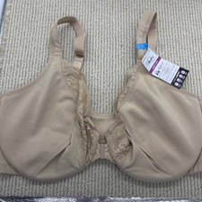 Playtex Bra 42DDD Dreamwire Front Close Light Taupe 4423 New with Tags