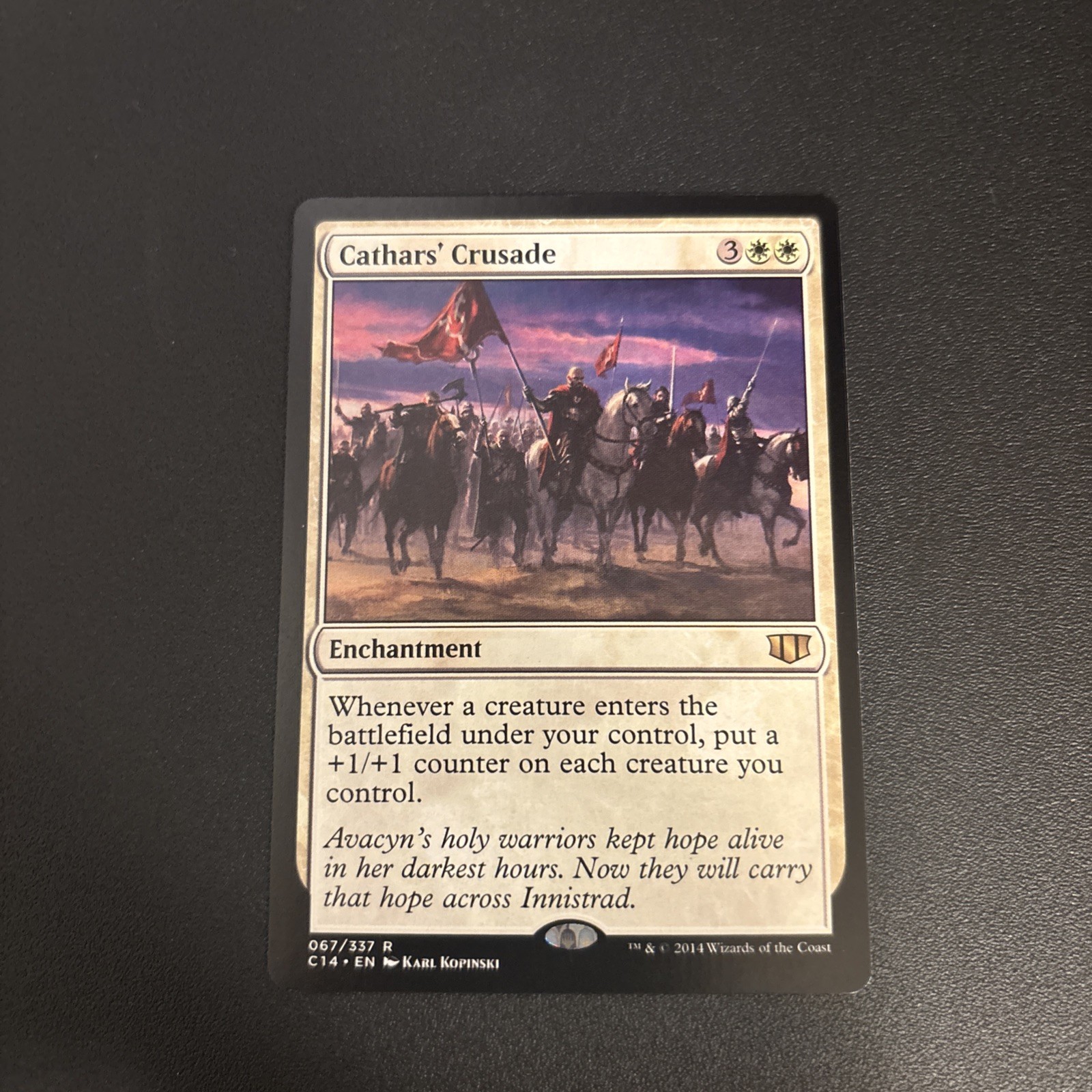 MTG Cathars' Crusade (C14) Commander 2014 Regular Rare 066/337