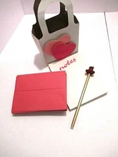 LOT/4 1990's Unused Set of Note Stationery-20 envelopes-Teddy pencil &paper tote