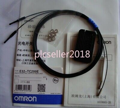 1PC Omron E32-DC200E Photoelectric Switch Fiber E32DC200E 2M New In Box