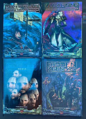 4 - Trinity Sourcebooks Luna Rising, Hidden Agendas, Darkness Reveal 2, Field Re