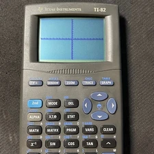 Texas Instruments TI-82 Graphing Scientific Calculator No Cover TESTED