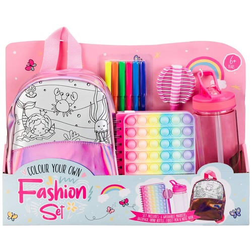 Colour Your Own Fashion Set Ideal Xmas Gift For Creative Kid's - Mermaid - Picture 6 of 6
