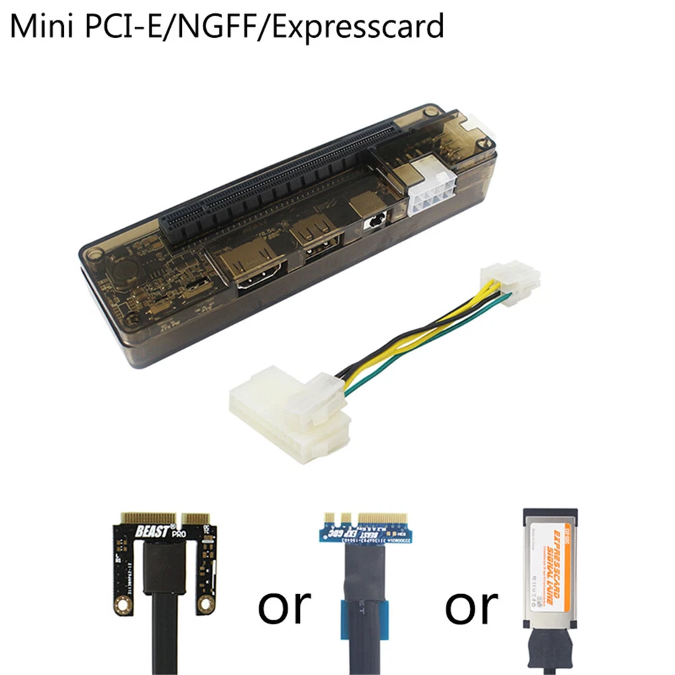 PCI-E EXP GDC External Laptop Video Card Dock Graphics(Mini NGFF M.2 A/E Key) - Image 2 of 4