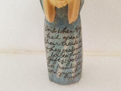Enesco Foundations Karen Hahn 6" Wise Men "Thoughts to Build On" Figurine 2002 - Picture 2 of 7