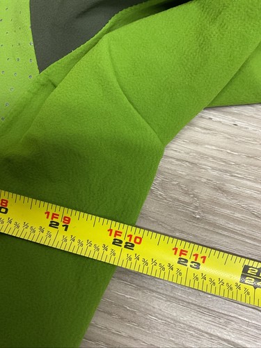 Black Yak Hooded Softshell Shell Jacket Lime Green Hiking Mountaineering Mens M - Picture 7 of 13