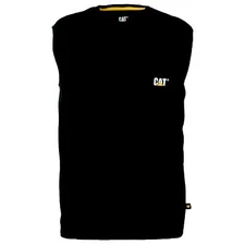 Caterpillar Men Trademark Sleeveless Pocket Tee T Shirt