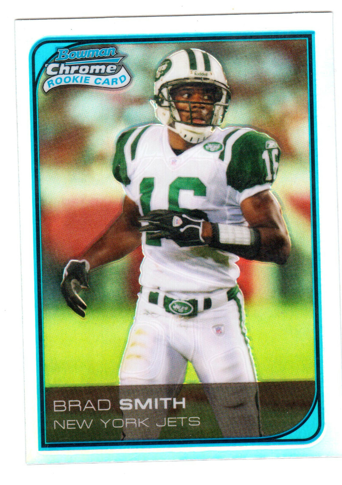 2006 BOWMAN CHROME #260 BRAD SMITH ROOKIE REFRACTOR