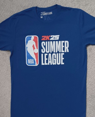 【JEMUT】25SS★ Light Summer Shirt NBA 2K25 Summer League T Shirt _ Size Medium (measures