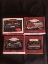 Hallmark Keepsake Ornaments Lot Of 4 Lionel Trains 1996 1997 1998  1999
