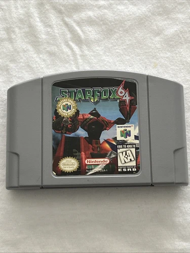Star Fox 64 (Nintendo 64, N64, 1997) Authentic Cartridge Only - Tested Working