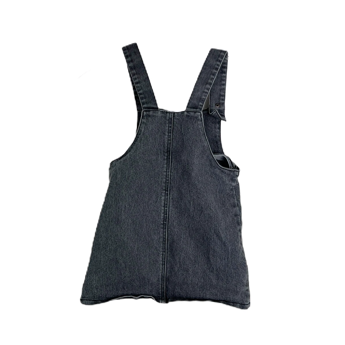 Disney Juniors Overall Dress Kids 3T Minnie Mouse Denim Pink
