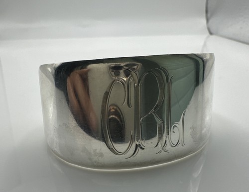 RARO bracciale James Avery in argento sterling monogramma 29,4 g - Foto 4 di 11