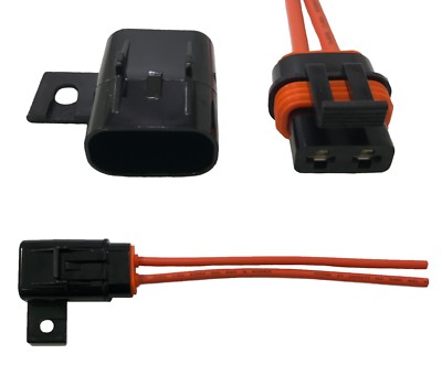 25 Pack ATO ATC Waterproof In-Line Blade Fuse Holder 12 Gauge Tinned Marine
