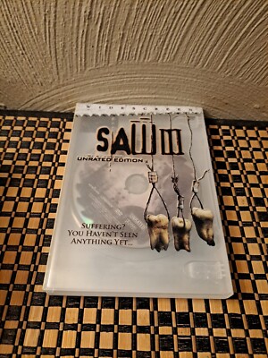 Saw III - (Widescreen DVD, 2006, Unrated Edition)  Z3