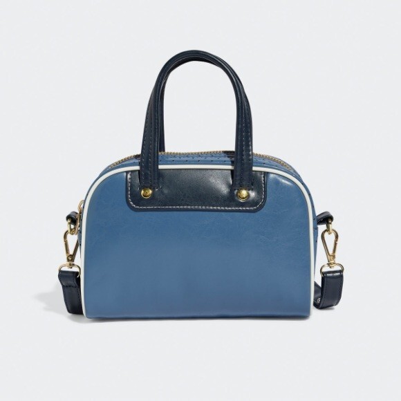 AAA - ハンドバッグ Amazon.com: FashionPuzzle Small Triple Zip Crossbody Bag