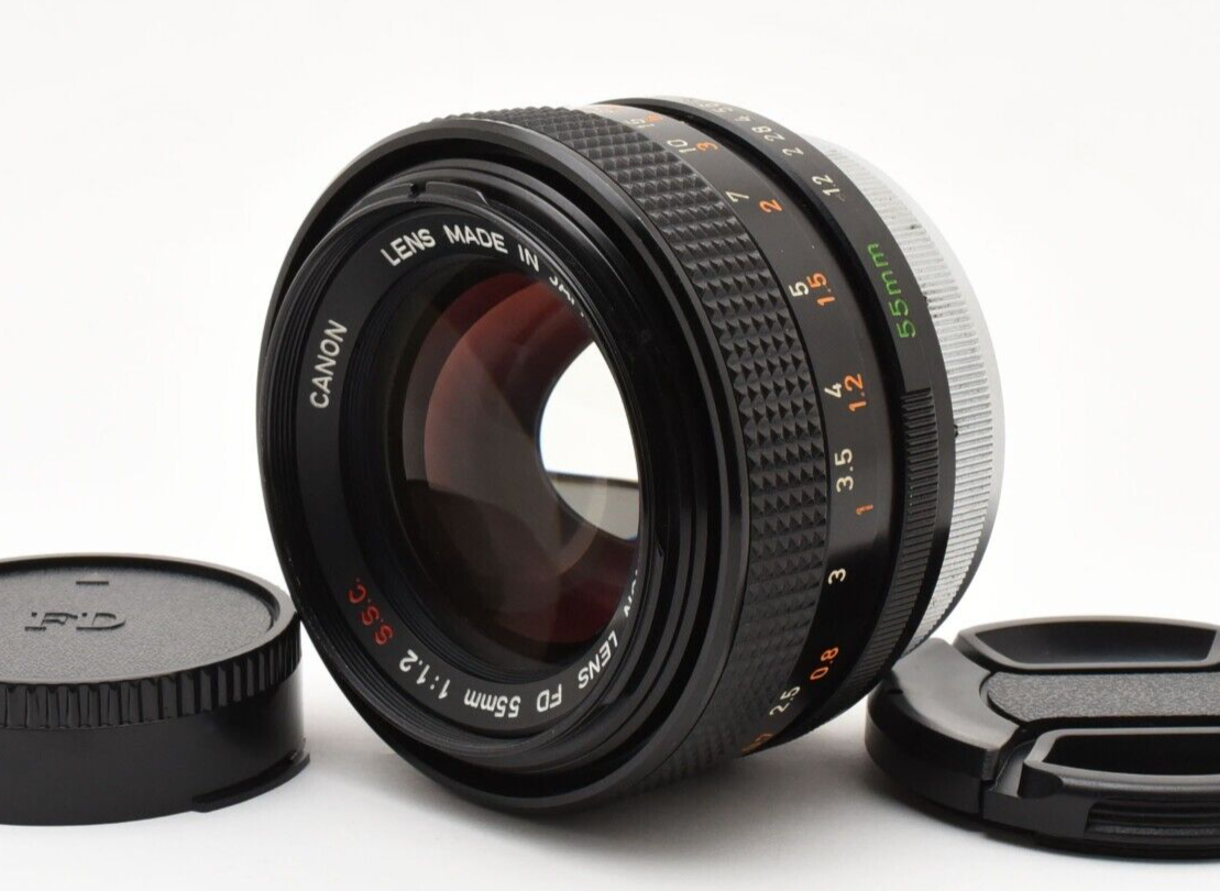 Canon FD 55mm F1.2 S.S.C. SSC FD Mount MF Standard lens