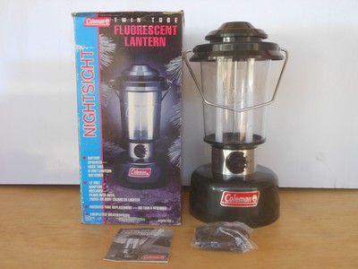 COLEMAN 5355A700 Twin Tube Fluorescent Lantern - with Box/Instructions & Cord