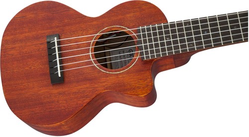Gretsch G9126 A.C.E. Guitar-Ukulele Acoustic-Electric Honey Mahogany Stain with - Picture 7 of 8