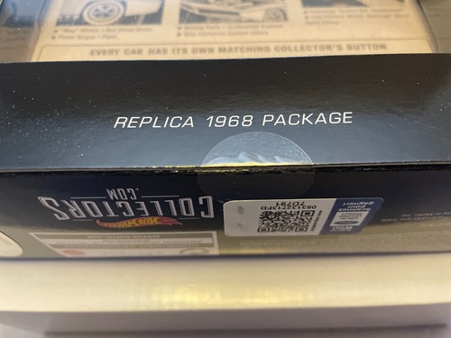 HOT WHEELS RLC ORIGINAL 16 REPLICA CUSTOM COUGAR #05934/6000 NEW SEALED 2018 - Picture 10 of 10