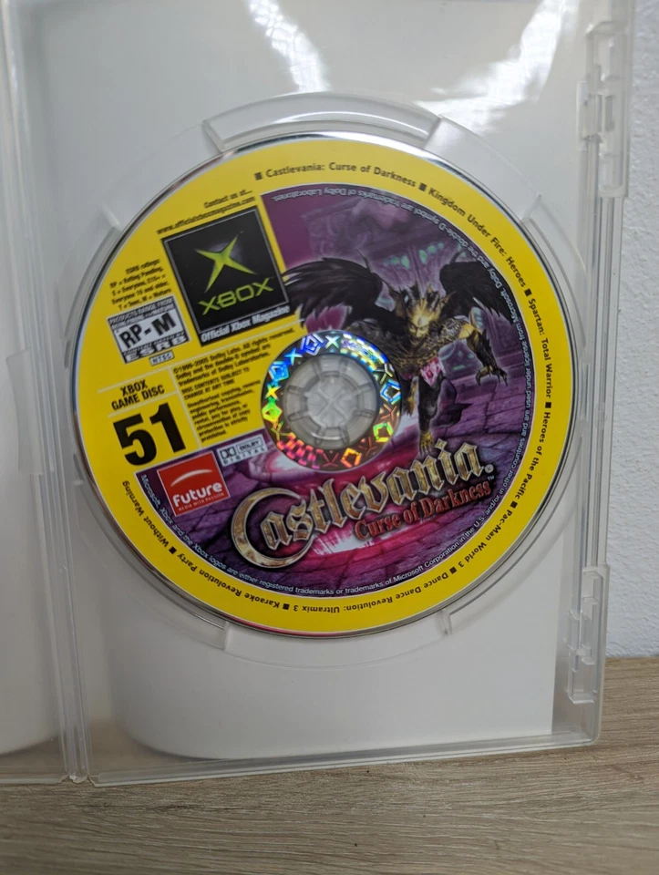 OXM Demo Disc 51, Official Xbox Magazine Demo Disc Dec 2005  Castlevania - Image 2 of 2