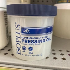 New & Sealed Isoplus Light Pressing Oil - 6 oz