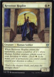 Reverent Hoplite #33 Theros Beyond Death THB Uncommon MTG