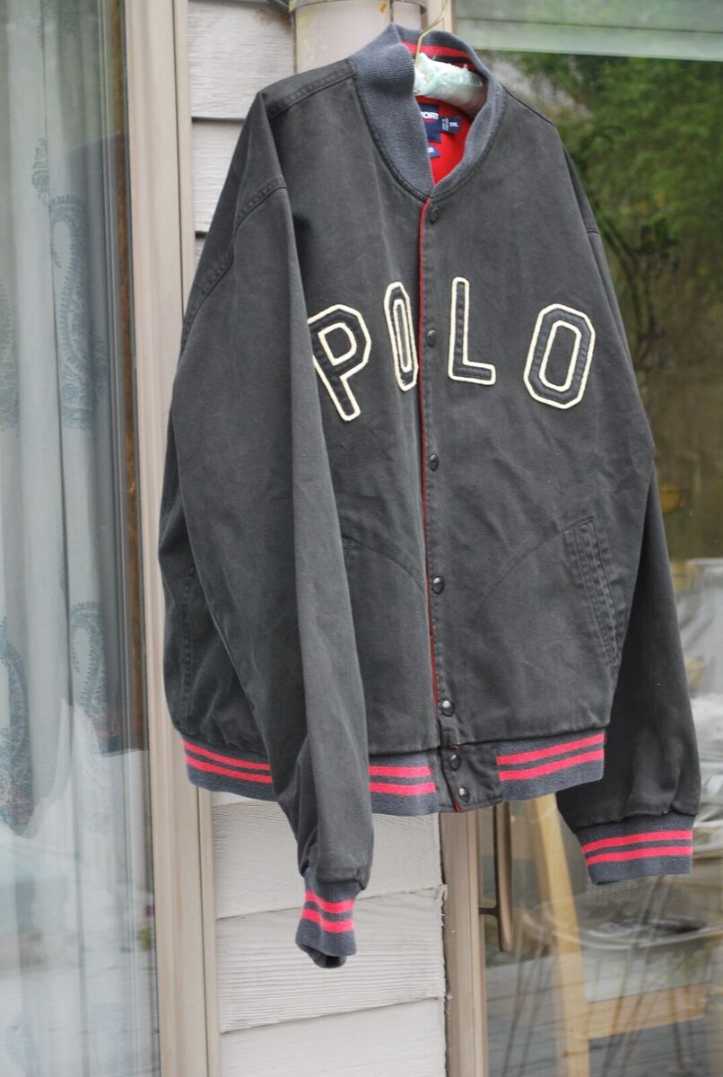 Vintage 90s Polo Sport Ralph Lauren Tiger Head Varsity Vintage 90s Polo Sport Ralph Lauren Tiger Head Varsity