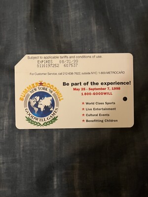 NYCT MTA MetroCard - Goodwill (Ver. 2)