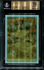 Will Clark 1986 Sportflics Rookies #6 RC Rookie BGS 10 Pristine 