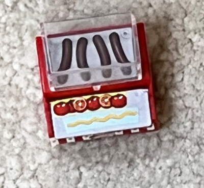 Playmobil Ghostbusters Hot Dog Stand 9222, Vendor, Pieces Parts
