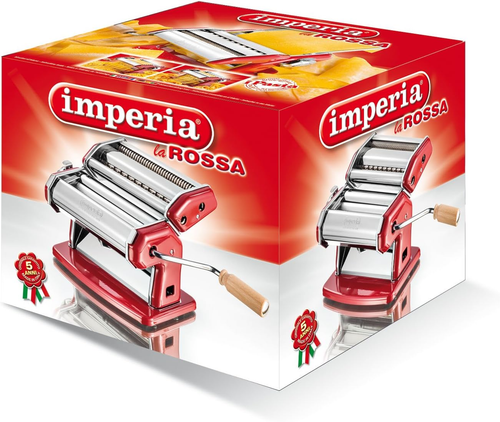 Imperia 120 Macchina per Pasta Ipasta, Carta, Rosso, One Size - Foto 3 di 12