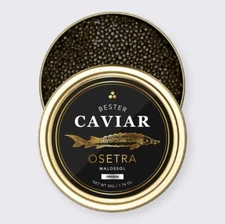 Bester’s Premium Osetra Caviar 1.75 OZ/ 50G