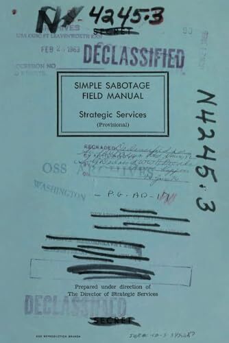 Simple Sabotage Field Manual - Picture 2 of 3