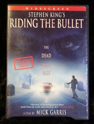 Riding the Bullet   Stephen King's Horror Jonathan Jackson David Arquette DVD