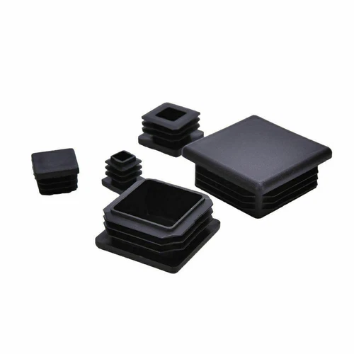 Square Plastic Blanking End Caps Tube Insert Plug Furniture Chair Block Protect - Picture 3 of 14