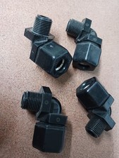 Parker Fast & Tite P8ME8 1/2" Compression x 1/2" MPT Elbow  (Lot Of 4)