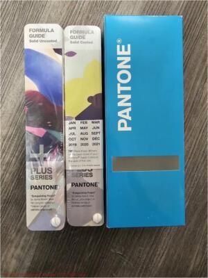 Pantone Plus Series Solid Coated and Uncoated Formula Color Guides