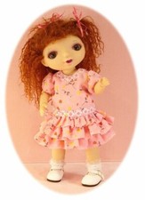 BJD dress pattern for Goodreau ABC dolls, by Gracefaerie; 3 dresses