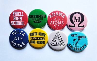 Cult Movie Pinback Buttons Magnets & Bottle Openers. set 01