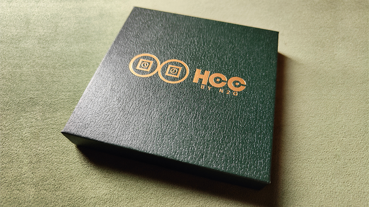 HCC Coin Half Dollar Size Set by N2G - Unique Magic Trick Illusion Accessory for Performers