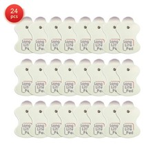 Almohadillas de electrodos de larga duración de 24 piezas de repuesto para unidades Omron TENS Pocket Pain Pro