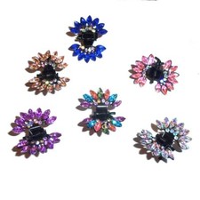 Puppy Bows Feather headdress tiny jaw clips for tiny dog hair bow pet